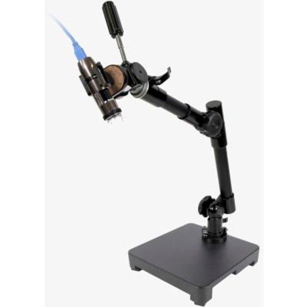 Dunwell Tech - Dino Lite Dino-Lite MS53BA3 3-Point Jointed Articulating Mount with Holster, Tripod Mount & Heavy Base MS53BA3